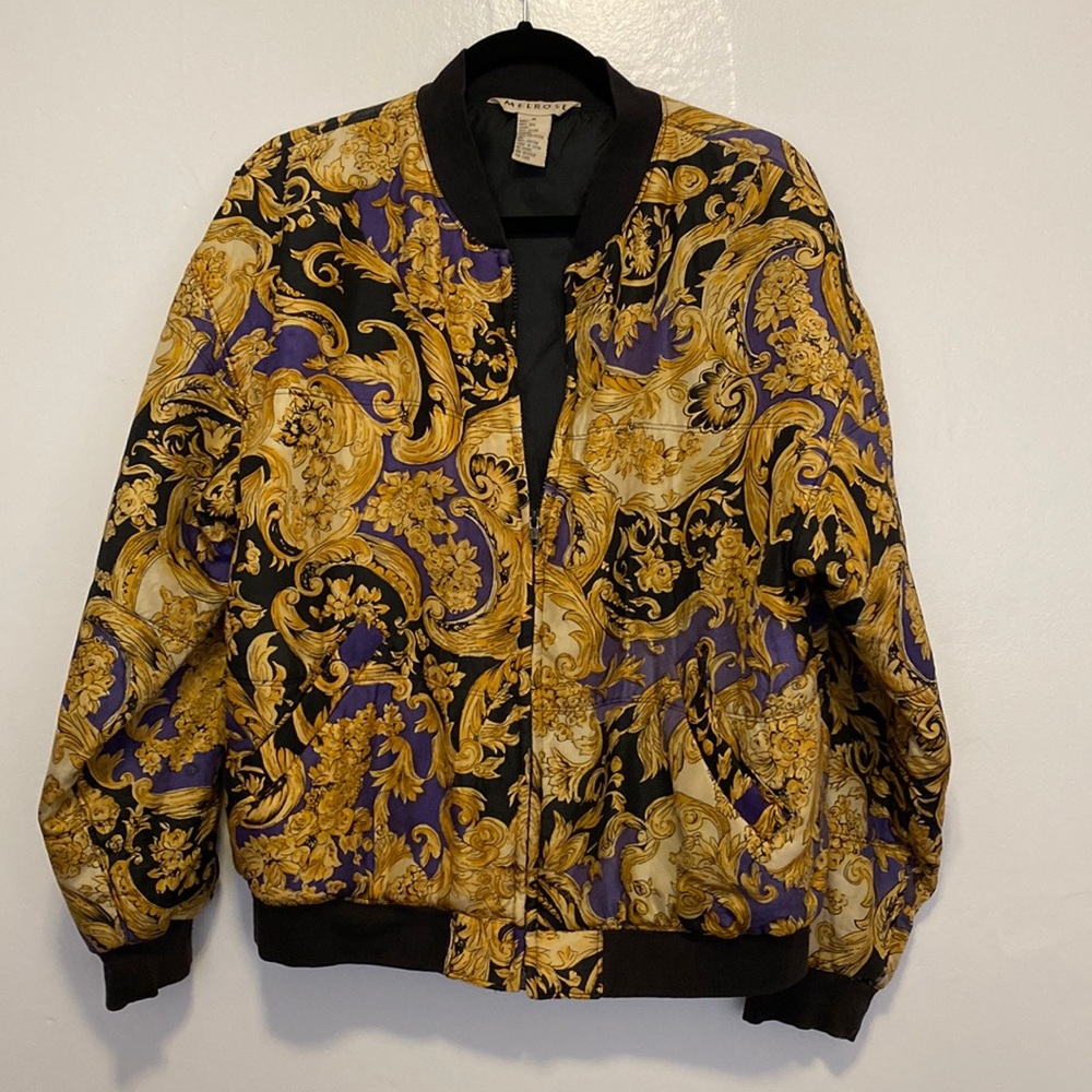 Versace style Silk Jacket